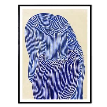 Autorský plagát Deep Blue by Rebecca Hein 50 x 70 cm