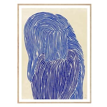 Autorský plagát Deep Blue by Rebecca Hein 30 x 40 cm