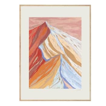 Autorský plagát Cuillin Ridge VII by Mandy Maria 50 x 70 cm