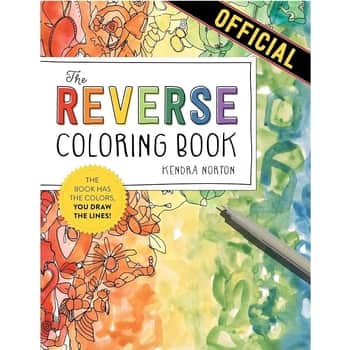 Omaľovánky pre dospelých - The Reverse Coloring Book