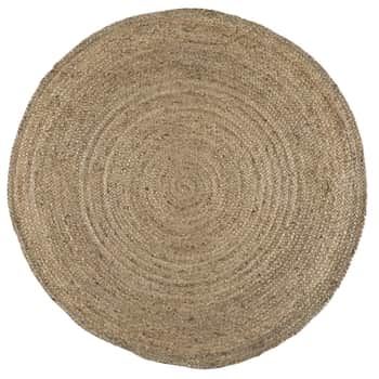 Okrúhly jutový koberec Natural Jute 120 cm