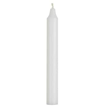 (Darček) Vysoká sviečka Rustic White 18 cm