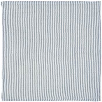 Bavlněný ubrousek Blue Stripes Double Weaving