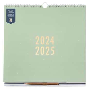 Rodinný týždenný kalendár s perom Sage 2024/25