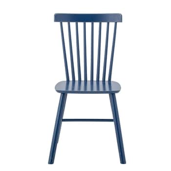 Drevená jedálenská stolička Mill Blue